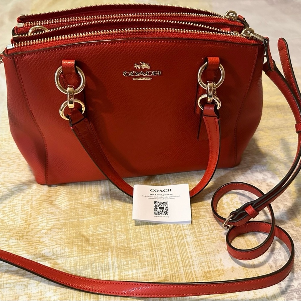 Like new, used twice still has covers on zippers. Smoke and pet feee home.